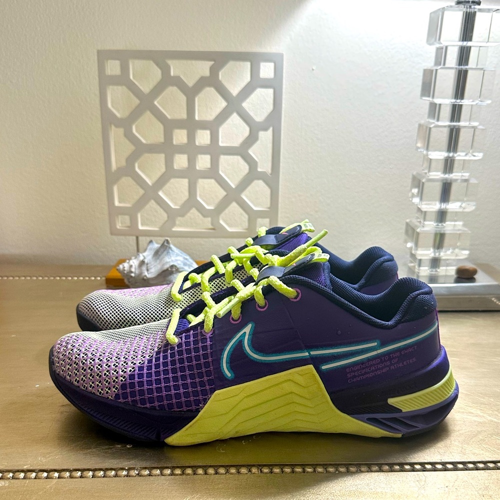 W NIKE METCON 8 AMP DEEP PURPLE/BALTIC BLUE